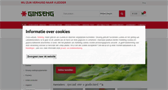 Desktop Screenshot of ginseng.nl